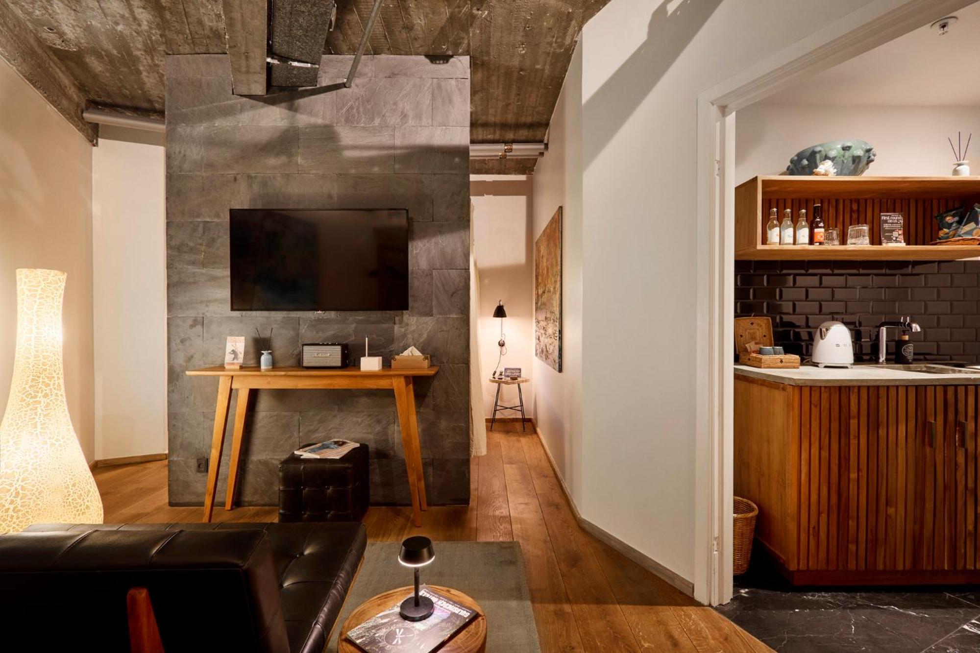 玛农勒斯套房古斯米登酒店 哥本哈根 外观 照片 A room at the Standard East Village