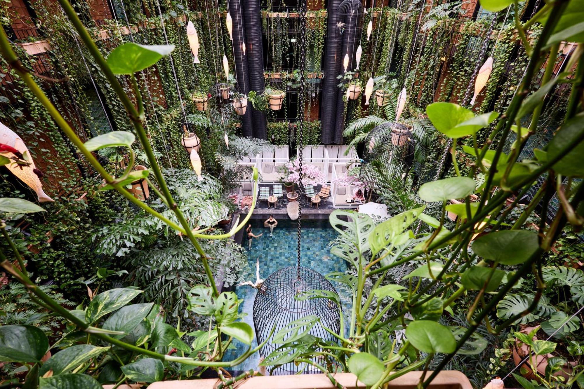玛农勒斯套房古斯米登酒店 哥本哈根 外观 照片 The interior of the hotel