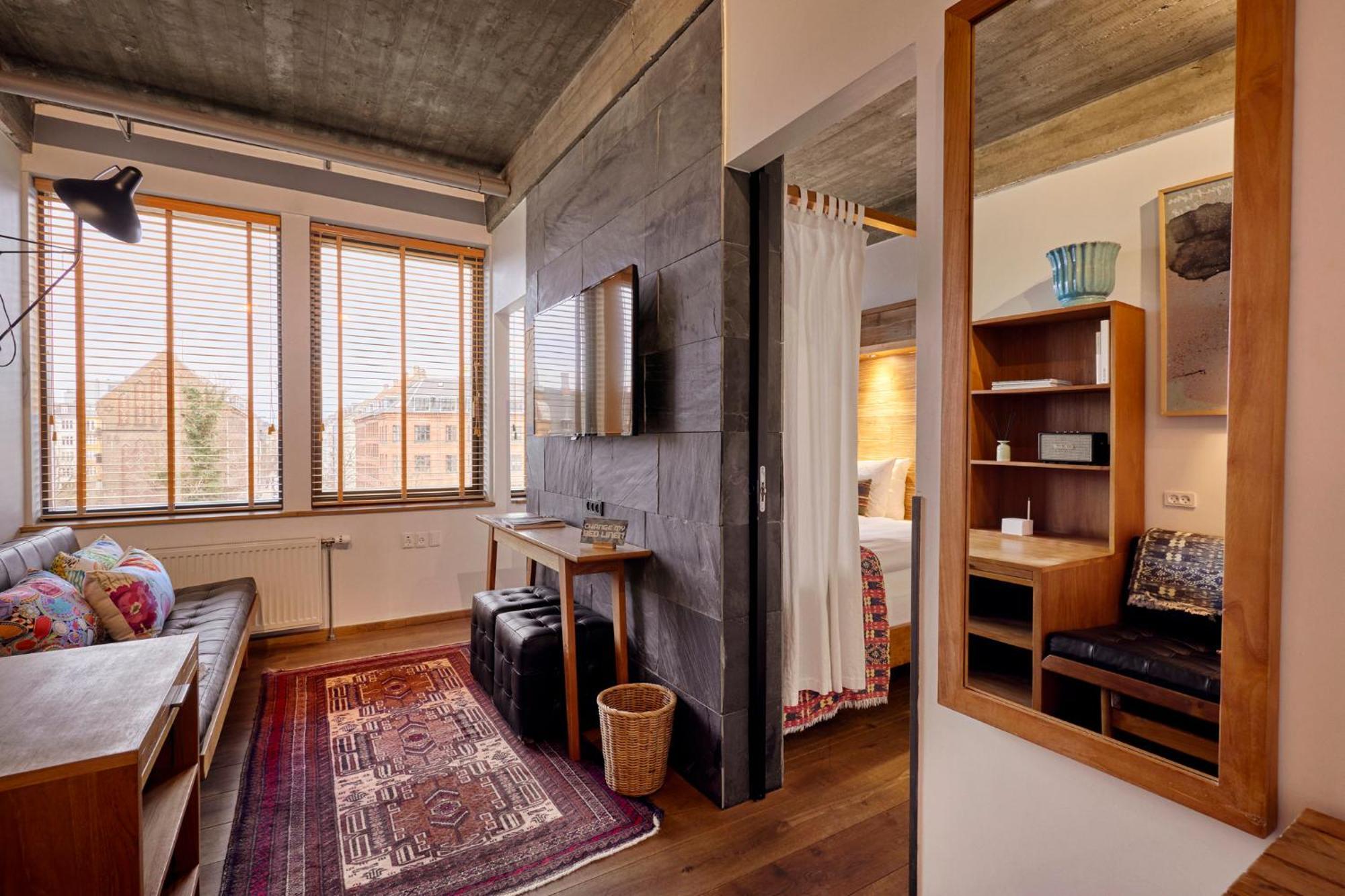 玛农勒斯套房古斯米登酒店 哥本哈根 外观 照片 A room at the Hotel