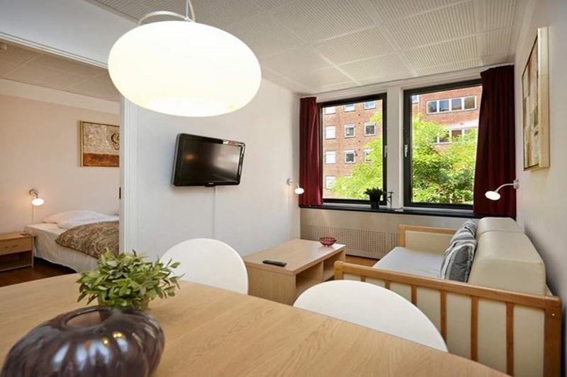 玛农勒斯套房古斯米登酒店 哥本哈根 外观 照片 A typical student apartment